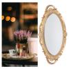 Cabilock 1pc Retro Decorative Mirror Tray for Jewelry Perfume Display and Photography Elegant Design for Home Decor and Event Styling view 4