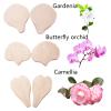12set Gumpaste Flower Molds,Fondant Flower Tools, Silicone Veining Molds,Sugar Paste Making Tools for Fondant Chocolate Soap Polymer Clay Cake Decorating view 4