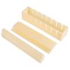 Oshizushi Sushi Press Mold Rectangular Rice Maker 3-Piece Kit Professional DIY Musubi Maker Tool with Cutting Slots Non-Stick Pressed Sushi Mold for Home Kitchen Bento Lunches, 7.87X2.36X1.96In view 1