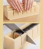 Oshizushi Sushi Press Mold Rectangular Rice Maker 3-Piece Kit Professional DIY Musubi Maker Tool with Cutting Slots Non-Stick Pressed Sushi Mold for Home Kitchen Bento Lunches, 7.87X2.36X1.96In view 4