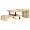 2 Piece Coffee Table Set Solid Mango Wood view 1