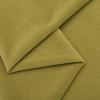Dami Soft Velvet Fabric Upholstery Dressmaking Curtain Blind Cushion Craft Velour Material 150 cm Wide Sold by The Meter(Color:Mustard Yellow) view 1