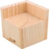 Set of 4 Bed Risers Furniture Square Risers 2 Inches Height Heavy Duty Unfinished Solid Wood Furniture Legs Bed Lifts Furniture Legs for Sofa Couch Chair Table Legs,Helps You Storage Under The Bed view 2