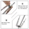 Hemoton 2pcs Stainless Steel Air Fryer Forks for Bbq Durable Rotisserie Grilling Forks for Chicken Fish and Meat Easy Clean Kitchen Accessories view 3