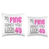70th Birthday Gifts for her Women 70 Year Old Grandma 1952 Throw Pillow view 3