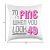 70th Birthday Gifts for her Women 70 Year Old Grandma 1952 Throw Pillow view 4