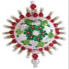 Holiday Wreath Beadcraft Ornament Kit view 2