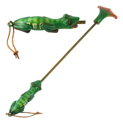 Ebros Animated Animal Themed Claws Paws Feet Fangs Long Reach Hand Back Itch Scratcher Figurine 24" L Halloween Props Functional Sculpture (Frog Tongue and Webbed Feet)
