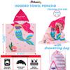 Athaelay Big Pink Mermaid Kids' Bath Towels Soft Microfiber Swim Cover-ups for 3 to 10 Years Old Girls Beach Pool view 4