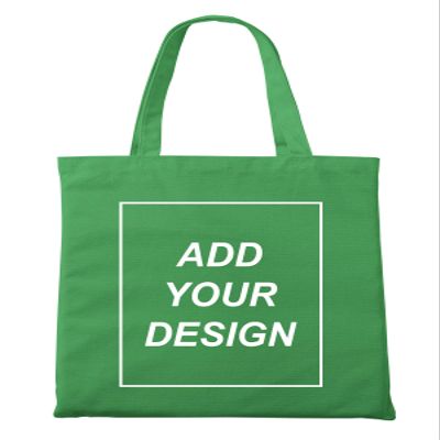 Aboutwome Your Own Design Women Custom Tote Bag for Shopping Canvas Bags (Green2)