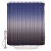 ALAGEO Shower Curtain Purple Grey Gradient Fabric Bath Curtains Solid Color Ombre Bathroom Decor Sets with Hooks Waterproof 72x96inch view 1