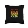 Work From Home Employee of The Month Since March 2020 Gifts Throw Pillow view 1