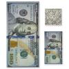 ALAZA 100 Dollar Bill Print Towel Bathroom Sets 1 Bath Towel 1 Hand Towel 1 Washcloth Soft Luxury Decorative Set of 3 Towels Multipurpose for Kitchen Home Spa Beach view 1