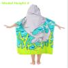 Athaelay Shark Theme Cover-ups for Big Kids Hooded Bath Poncho Towels with Hood Children Beach Wearable Cover ups view 2