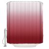 ALAGEO Shower Curtain Red Gradient Fabric Bath Curtains Solid Color Ombre Bathroom Decor Sets with Hooks Waterproof 72x84inch view 1