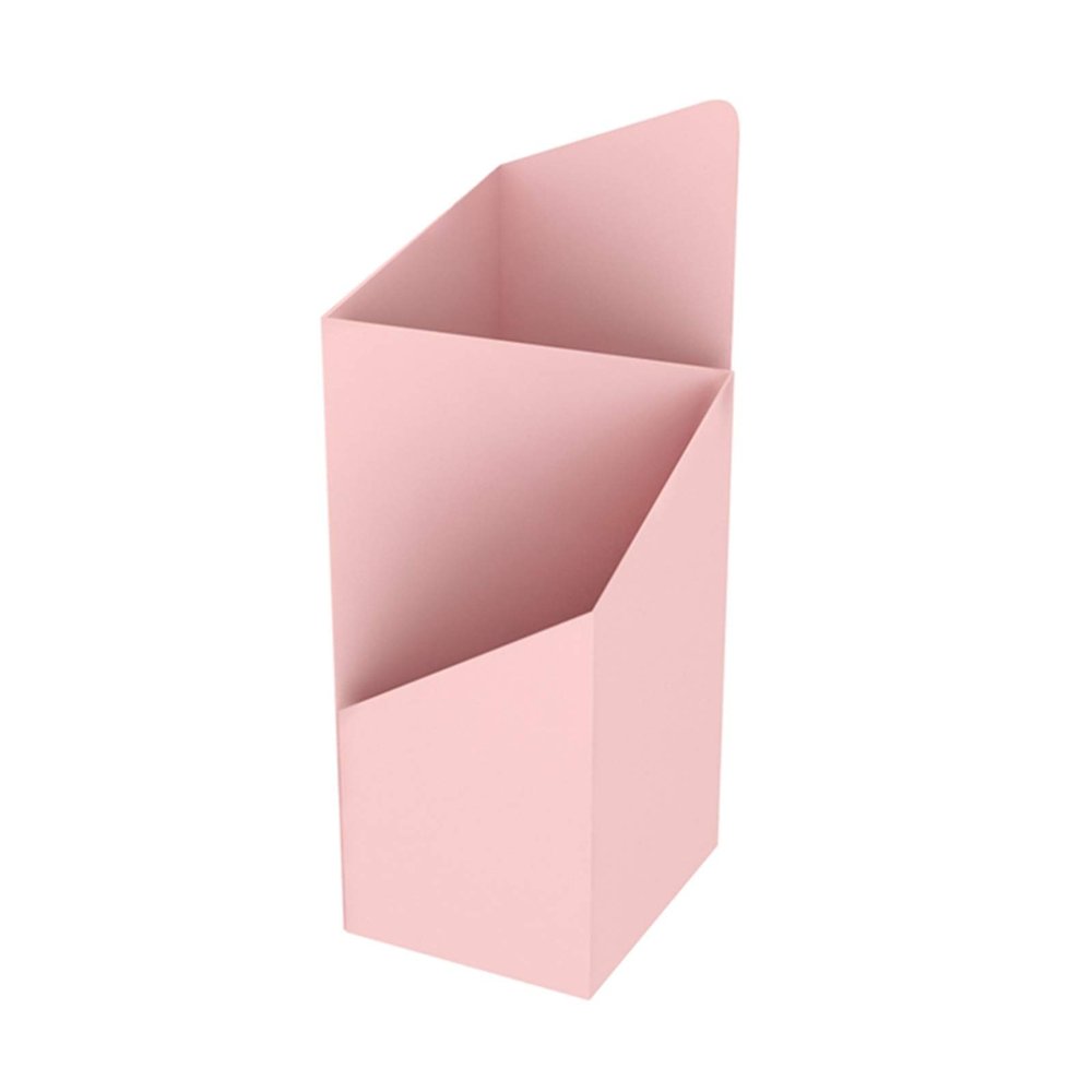 Umbrella Racks WXYZ Pink Geometric Umbrella Stand, Can Store Long and Short Umbrellas, Floor-Standing Umbrella Bucket with Drip Tray, 20x25x60cm