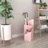 Umbrella Racks WXYZ Pink Geometric Umbrella Stand, Can Store Long and Short Umbrellas, Floor-Standing Umbrella Bucket with Drip Tray, 20x25x60cm view 2