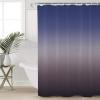 ALAGEO Shower Curtain Purple Grey Gradient Fabric Bath Curtains Solid Color Ombre Bathroom Decor Sets with Hooks Waterproof 72x84inch view 4
