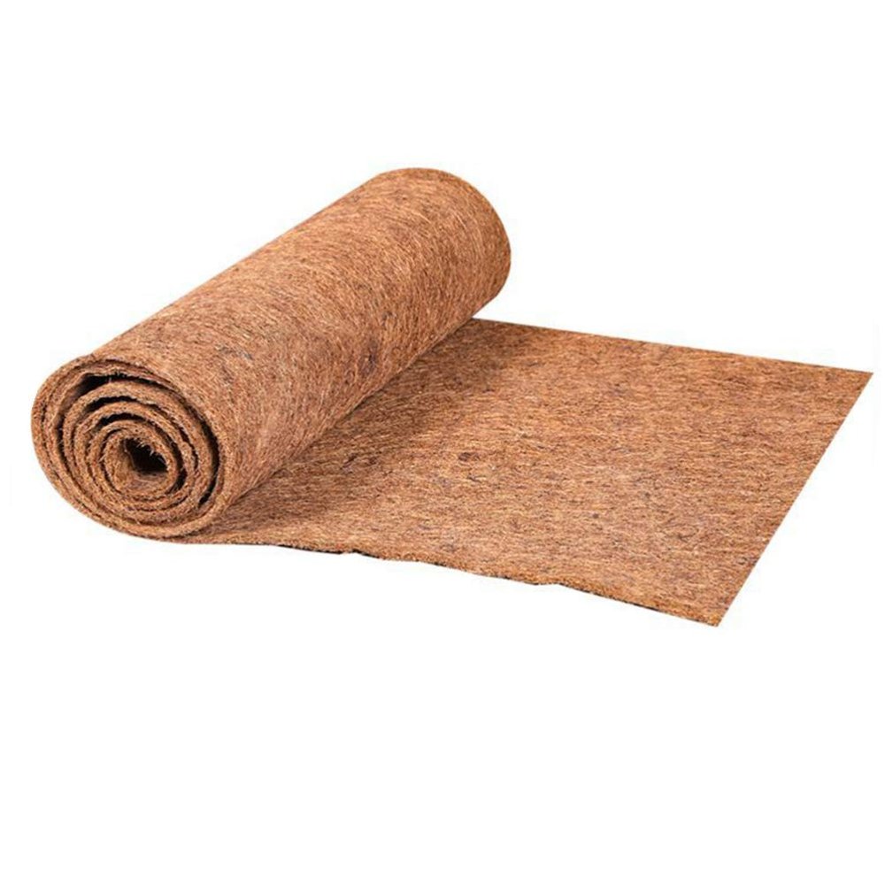 POPETPOP 1pc Natural Coconut Carpet Mat for Reptiles Mat Coir Cushion for Turtles Snakes and Other Pets Moisture Retaining Easy to Clean