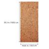 POPETPOP 1pc Natural Coconut Carpet Mat for Reptiles Mat Coir Cushion for Turtles Snakes and Other Pets Moisture Retaining Easy to Clean view 2