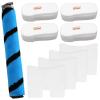 4 Pack Foam & Felt Filter Kit Vacuum Filters, 1 Pack Soft Roller Replacement for Shark HZ2002 HZ2000 Vertex Ultralight DuoClean PowerFins Stick Vacuum, for Part XFFKHZ2000, 125CU2002 view 1