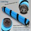 4 Pack Foam & Felt Filter Kit Vacuum Filters, 1 Pack Soft Roller Replacement for Shark HZ2002 HZ2000 Vertex Ultralight DuoClean PowerFins Stick Vacuum, for Part XFFKHZ2000, 125CU2002 view 4