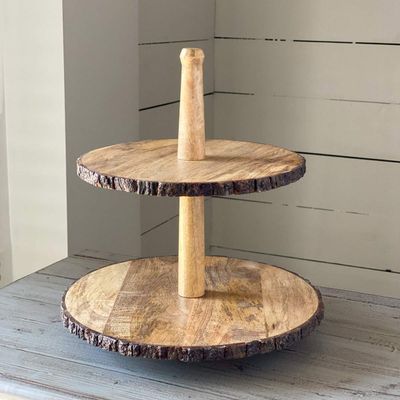 Tiered Server in Woodland Style by Park Hill Collection