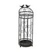 Umbrella Racks WXYZ Retro Metal Umbrella Stand, Hollowout Large-Capacity Umbrella Storage Rack, Used in Door Corridor Hotel, 62x21cm view 1
