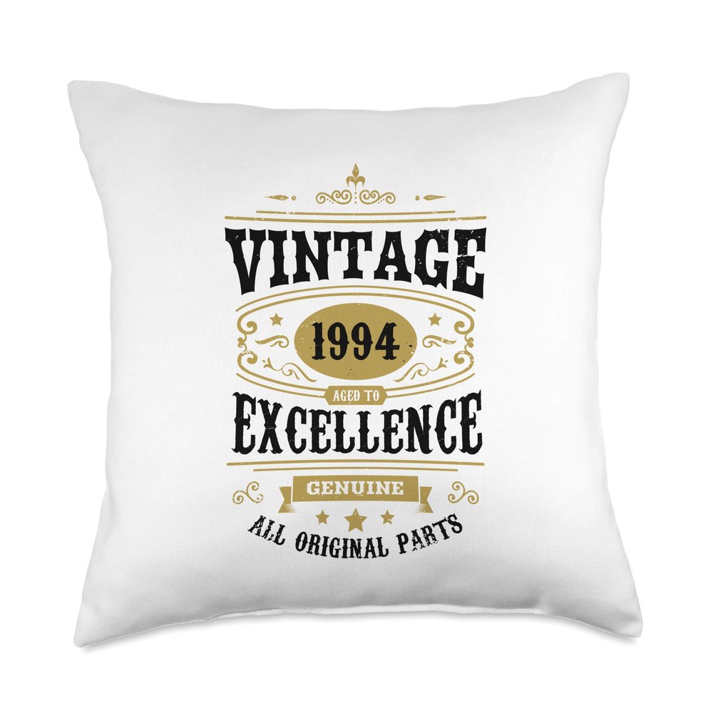 28th Birthday Son Men Age 28 Year Old Vintage Gifts 1994 Throw Pillow