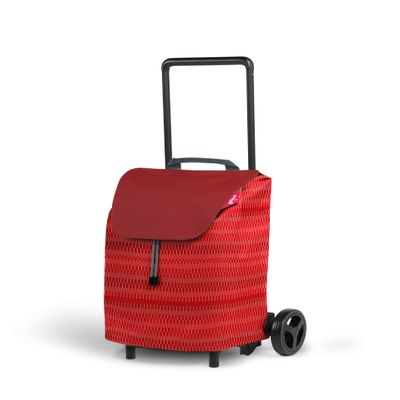 GIMI Weight Carrier, Capacity 30 kg, Alloy Steel Polyester, red, 40 L