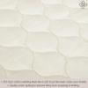 Bioweaves 100% Organic Cotton Mattress Pad Cover, GOTS Certified Cooling Quilted Fitted Mattress Topper & Protector with Soft Cotton Wadding - 20 Inch Deep Pocket, Twin XL view 4