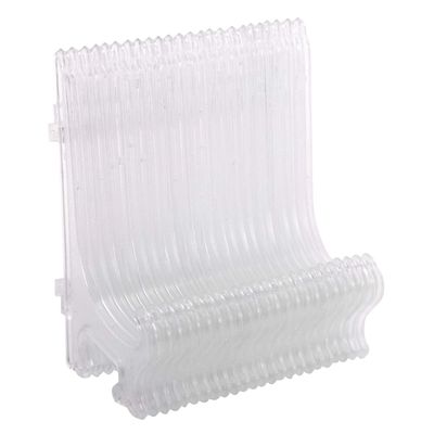 12Pcs/Set Clear Plastic Easels Plate Holders Display Photo Book Pedestal Holder Display Stand