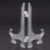 12Pcs/Set Clear Plastic Easels Plate Holders Display Photo Book Pedestal Holder Display Stand view 3