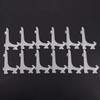 12Pcs/Set Clear Plastic Easels Plate Holders Display Photo Book Pedestal Holder Display Stand view 4