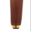 Vimal Nautical Handicraft Wooden Folding Stick Walking Stick Victorian Style Wooden Walking Stick Solid Brass Golden & Brown Elephant Handle Wooden Cone view 3