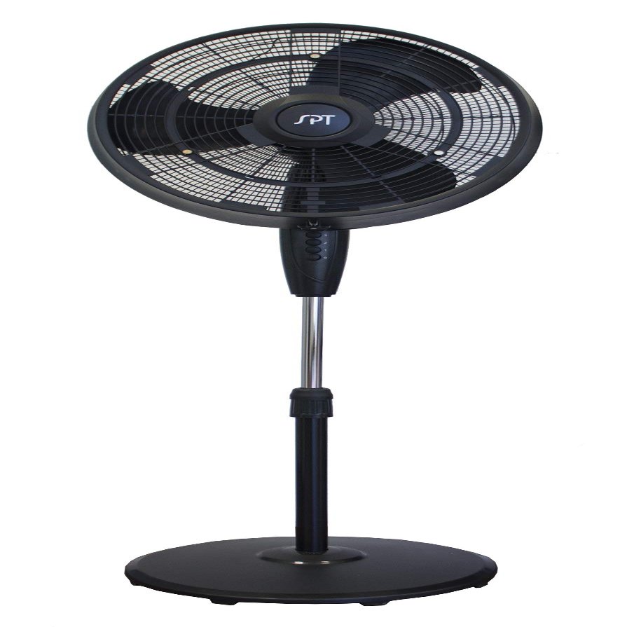 SPT 18 Oscillating Misting Fan BLACK 18 INCH