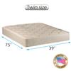 Dream Solutions USA Comfort Classic 2-Sided Gentle Firm Mattress Only with Mattress Cover Protector Included - Fully Assembled, Orthopedic, High Density Foam, Long Lasting (Twin 39"x75"x9") view 2