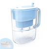Waterdrop PT-61B Water Filter Pitcher, 10-Cup, NSF Certified, 200-Gallon Long-Life Filter, 5X Longer Filter Life, Reduces PFOA/PFOS and Chlorine, BPA-Free, Classic Manual-Flip Design, Blue view 1