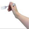 Asahi TC-103 Hammered Dessert Fork view 2