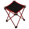PRETYZOOM 1pc Multipurpose Portable Folding Stool Mini Chair for Fishing Camping BBQ Outdoor Use Red Lightweight Compact Design Great Load-Bearing Capacity view 3