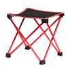 PRETYZOOM 1pc Multipurpose Portable Folding Stool Mini Chair for Fishing Camping BBQ Outdoor Use Red Lightweight Compact Design Great Load-Bearing Capacity view 4