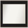 Amanti Art Brown Bathroom Mirror for Over Sink, 30x48 Custom Made Mezzanine Espresso Rectangle Vanity Mirror, Large Casual Wood Frame, Hangs Horizonally and Vertically, Wall Decor view 1