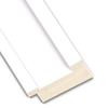 Amanti Art White Bathroom Mirror for Over Sink, 27x47 Custom Made Craftsman White Rectangle Vanity Mirror, Oversize Casual Wood Frame, Hangs Horizonally and Vertically, Wall Decor view 2