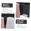 Cabilock 1set Wall Mount Toothbrush and Toothpaste Holder Bathroom Organizer Gargle Cup Space-Saving Design White and for Easy Installation and Cleanliness view 3