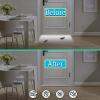 Door Draft Stopper, Pure Cotton Soundproof Door Sweep for Interior and Window, Twin Door Sweep Weather Stripping Blocker Guard, 21-42 inch Adjustable Under Door Draft Stoppers, Machine-Washable view 3