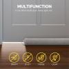 fowong Weighted Under Door Noise Stopper 40 Inch, Long Draft Stopper for Bottom of Door Soundproof Draft Guard, Gray view 4