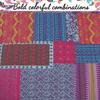 Artsy Bohemian Boho Chic 3-Piece Wild Berry Purple Blueberry Fuchsia Cotton Reversible Queen Quilt Bedding Set by Cozy Line Home Fashions view 3