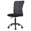 1 Pcs Mid-Back Mesh Office Chair Computer Task Swivel Seats, Black view 1