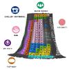 Anuruddha Periodic Table of Elements Blanket Perfect for Bed and Couch Suitable for Sofa or Beds Fluffy Warm Cozy Microfiber Flannel Lightweight Oversize (120"x90") view 2