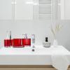 Bathroom Accessory Sets, 5PC Set Complete Modern Bath Decor Set Including Emulsion Bottle Toothbrush Holder 4 Gargle Cups Soap Dish for Bathroom view 2